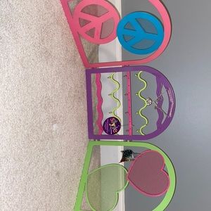 Girls Justice Earring Holder (Earrings not included)